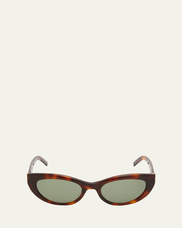 YSL Acetate Cat-Eye Sunglasses